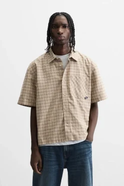 New CAMISA CUADROS Hombre Camisas