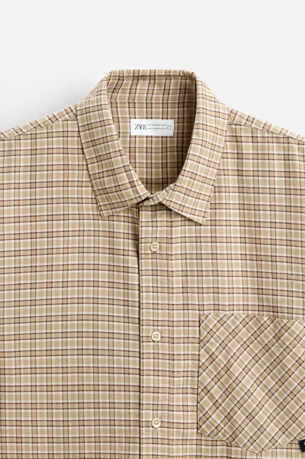 New CAMISA CUADROS Hombre Camisas