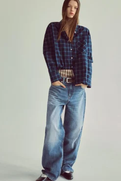 Outlet CAMISA CUADROS Mujer Camisas / Blusas