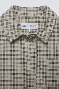 Niños ZARA 6 - 14 Años·Blusas / Camisas|6 - 14 Años·Total Look<CAMISA CUADROS