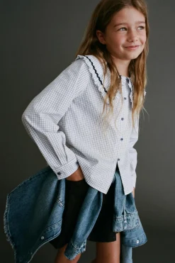 Niños ZARA 6 - 14 Años·Blusas / Camisas<CAMISA CUADROS