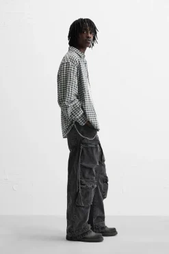 Online CAMISA CUADROS BOLSILLO Hombre Camisas