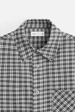 Online CAMISA CUADROS BOLSILLO Hombre Camisas
