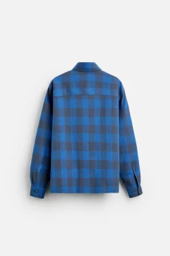 Sale CAMISA CUADROS BOLSILLO Hombre Camisas