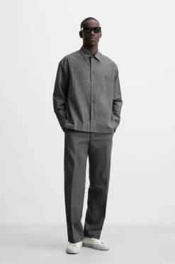 Outlet CAMISA CUADROS BOLSILLO Hombre Camisas