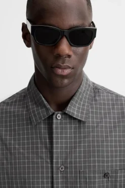 Outlet CAMISA CUADROS BOLSILLO Hombre Camisas