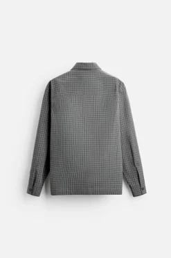 Outlet CAMISA CUADROS BOLSILLO Hombre Camisas