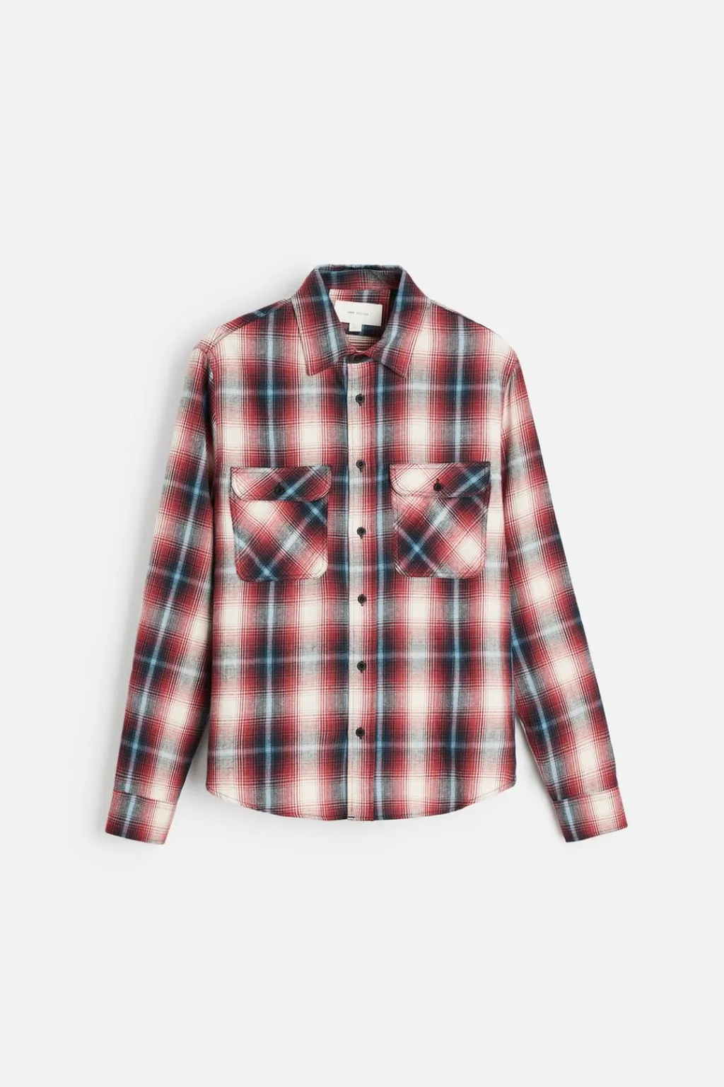 New CAMISA CUADROS FRANELA Hombre Camisas
