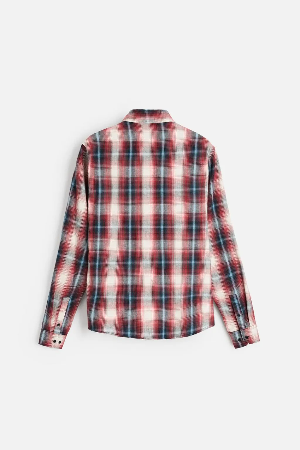 New CAMISA CUADROS FRANELA Hombre Camisas