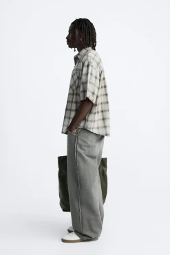 Online CAMISA CUADROS LAVADO Hombre Camisas