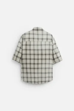 Online CAMISA CUADROS LAVADO Hombre Camisas