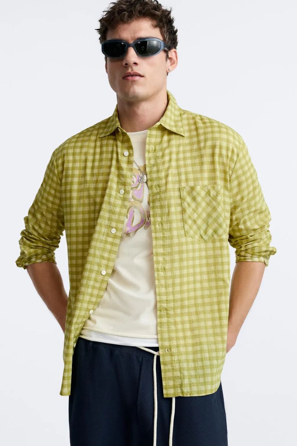 New CAMISA CUADROS LIMITED EDITION Hombre Camisas