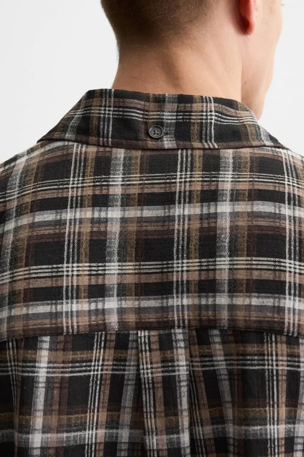 Online CAMISA CUADROS RELAXED FIT Hombre Camisas