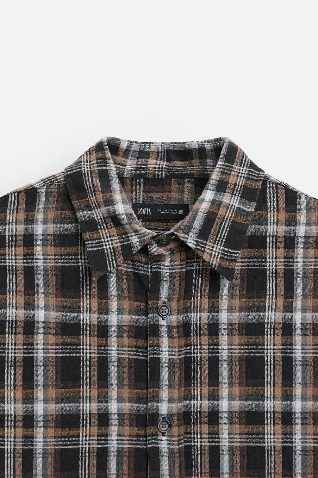 Online CAMISA CUADROS RELAXED FIT Hombre Camisas