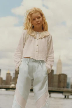 Niños ZARA 6 - 14 Años·Blusas / Camisas<CAMISA CUELLO ESTAMPADO - SEA NY