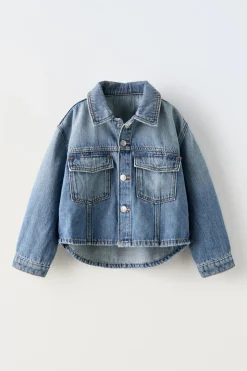 Niños ZARA 1½ - 6 Años·Camisas|1½ - 6 Años·Jeans / Denim<CAMISA DENIM