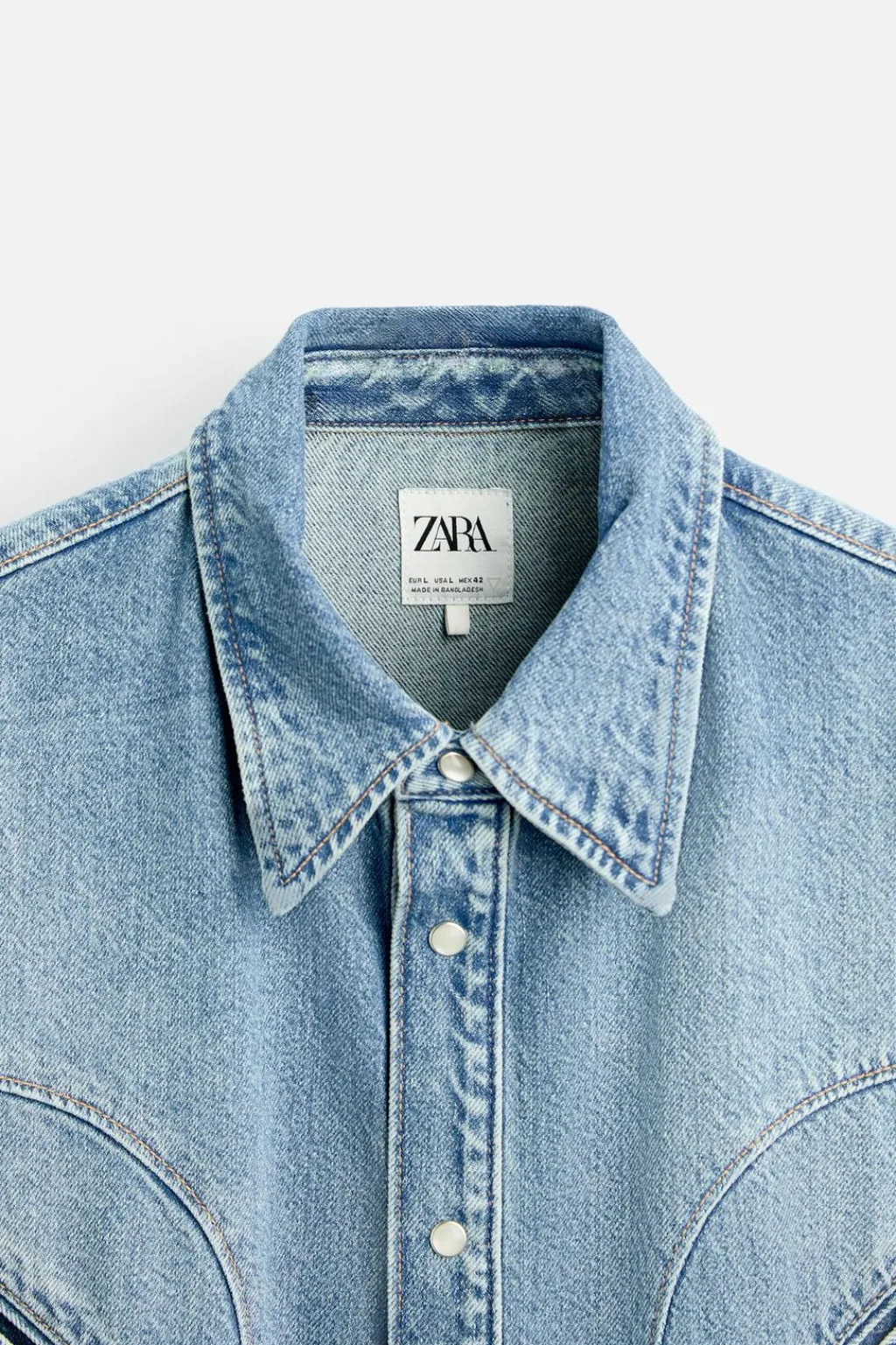 Online CAMISA DENIM BOLSILLOS Hombre Camisas