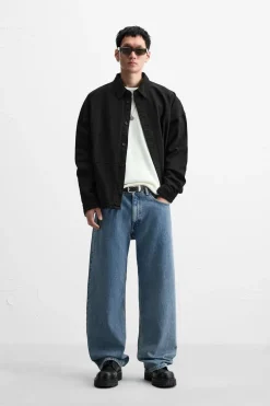 New CAMISA DENIM BOLSILLOS Hombre Camisas