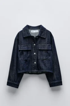 Niños ZARA 6 - 14 Años·Blusas / Camisas|6 - 14 Años·Total Look<CAMISA DENIM FLUIDA