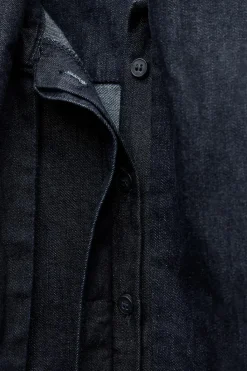 Sale CAMISA DENIM LAZADA ZW COLLECTION Mujer Camisas / Blusas