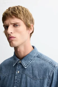 Best CAMISA DENIM LIGERO Hombre Camisas