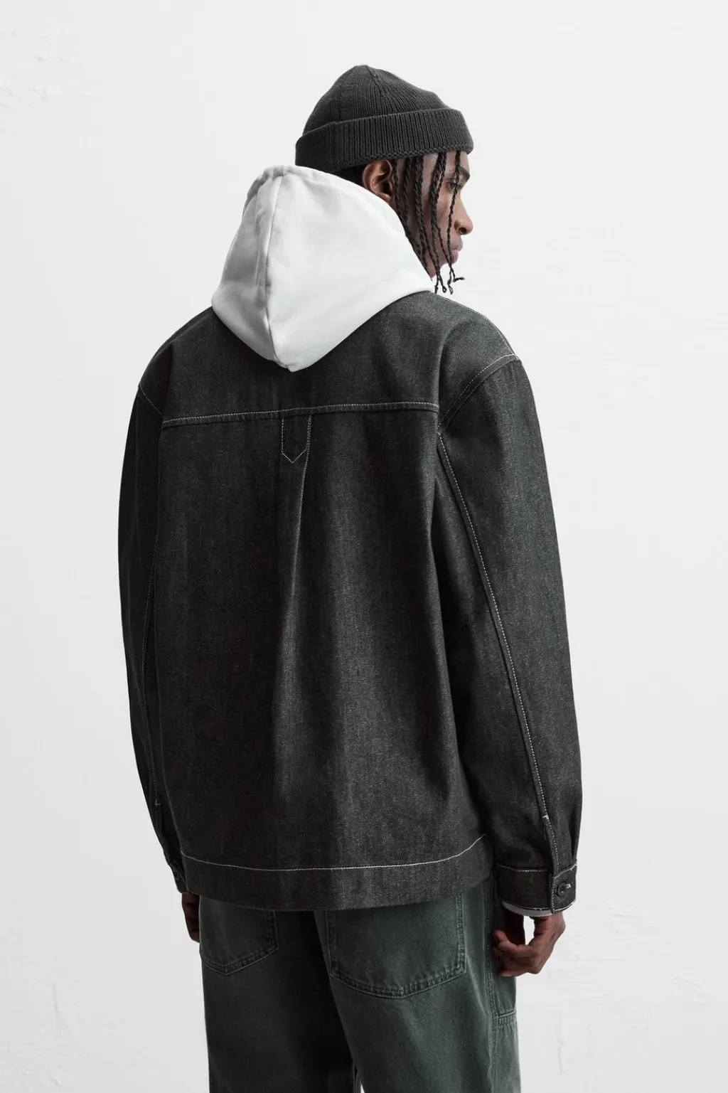 Online CAMISA DENIM PESPUNTES Hombre Camisas