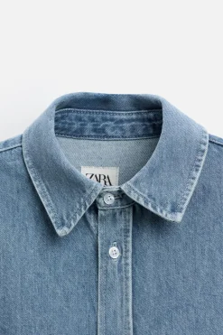 Discount CAMISA DENIM RELAXD FIT Hombre Camisas