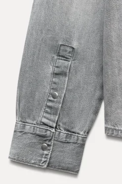 Clearance CAMISA DENIM TRF Mujer Camisas / Blusas