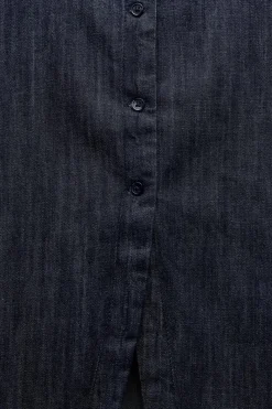 Best CAMISA DENIM TRF ABERTURA Mujer Camisas / Blusas