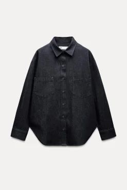 Online CAMISA DENIM ZW COLLECTION Mujer Camisas / Blusas