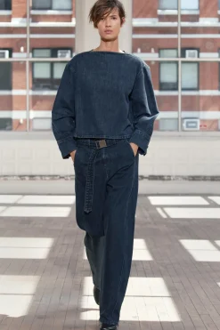 Fashion CAMISA DENIM ZW COLLECTION Mujer Camisas / Blusas