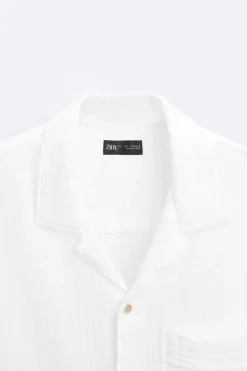 Discount CAMISA EFECTO ARRUGADO Hombre Camisas