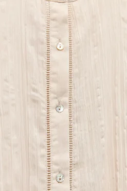 Fashion CAMISA EFECTO ARRUGADO Mujer Camisas / Blusas