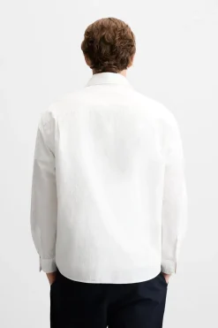 Online CAMISA EFECTO ARRUGADO Hombre Camisas