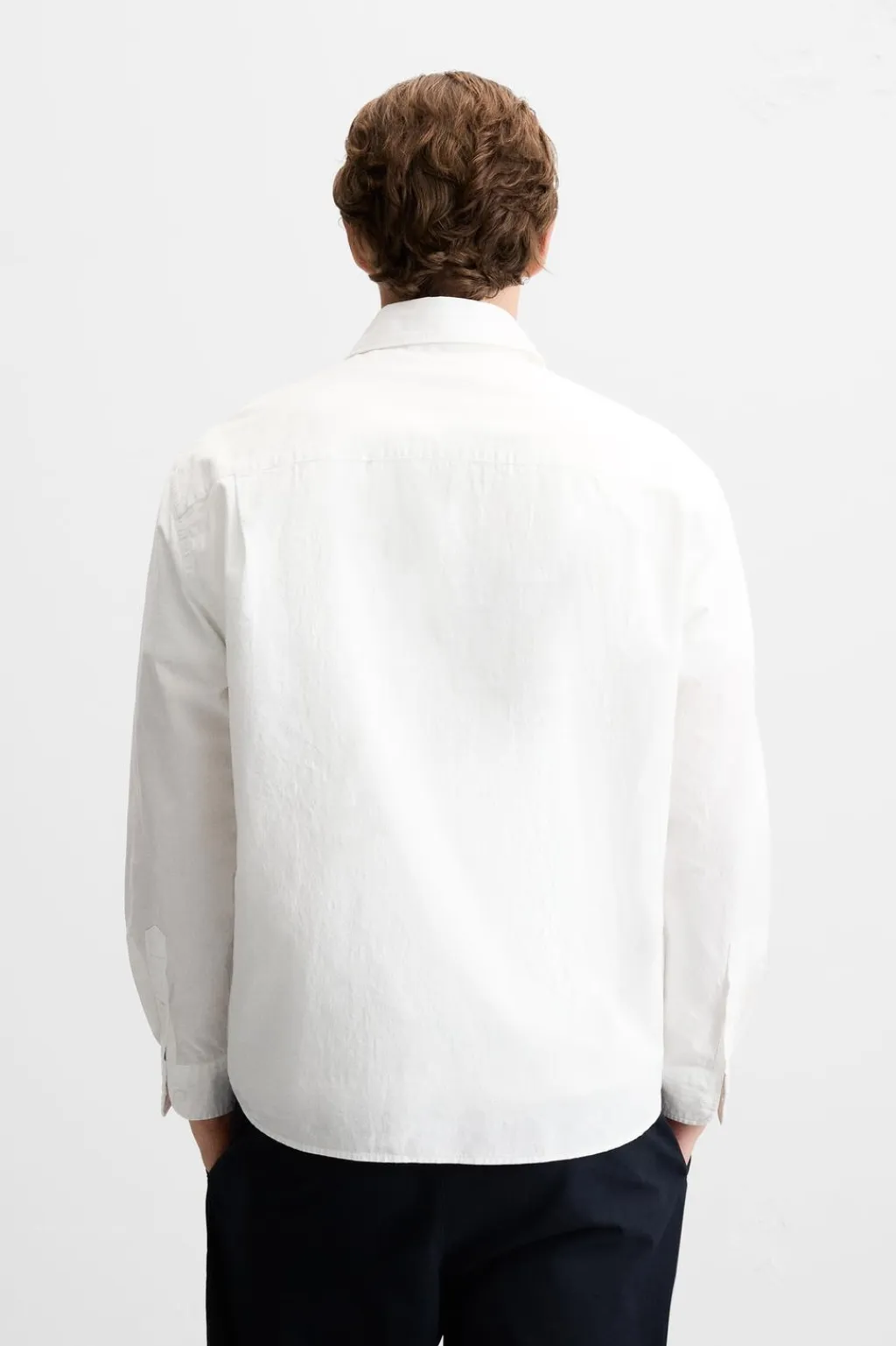 Online CAMISA EFECTO ARRUGADO Hombre Camisas