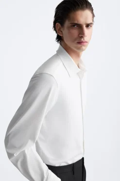 Hot CAMISA ELÁSTICA Hombre Camisas