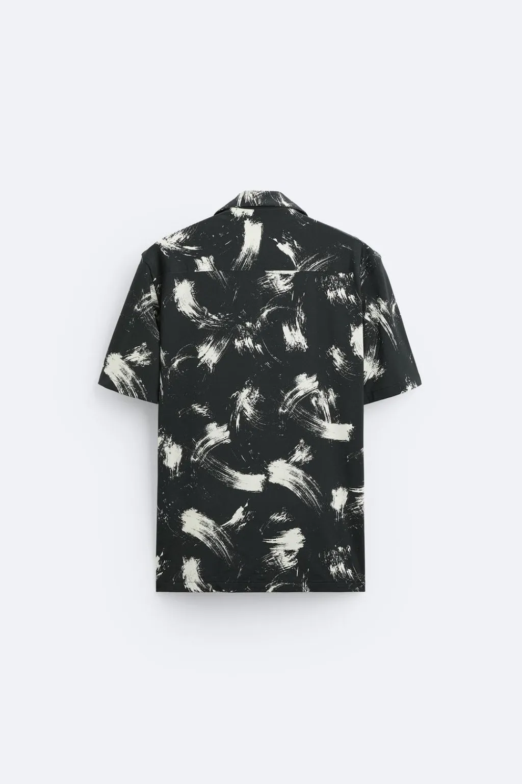 Online CAMISA ELÁSTICA ESTAMPADO ABSTRACTO Hombre Camisas