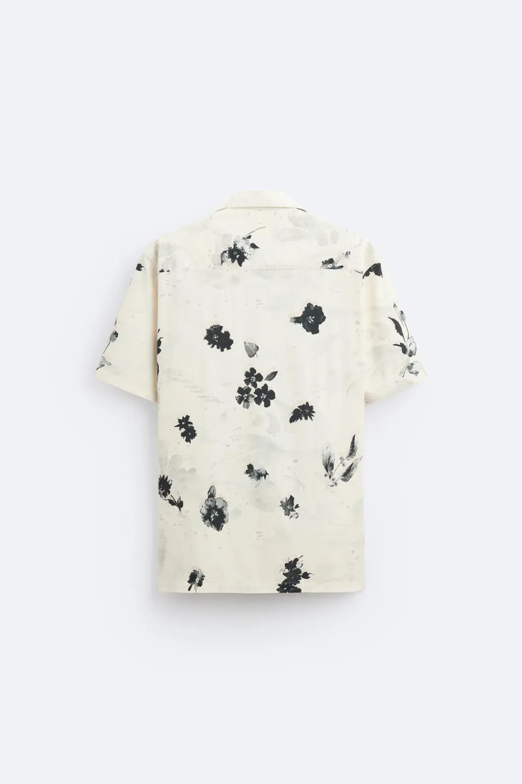 New CAMISA ELÁSTICA ESTAMPADO FLORAL Hombre Camisas