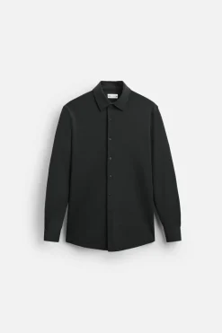 Hot CAMISA ELÁSTICA ESTRUCTURA Hombre Camisas