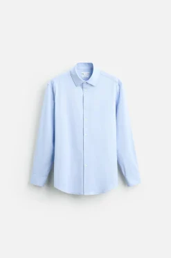 Outlet CAMISA ELÁSTICA ESTRUCTURA Hombre Camisas