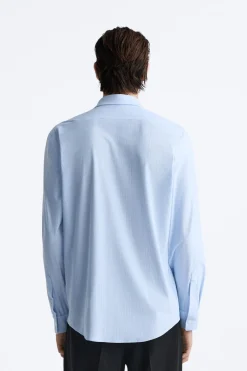 New CAMISA ELÁSTICA RAYAS Hombre Camisas