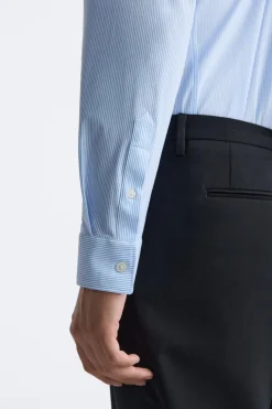 New CAMISA ELÁSTICA RAYAS Hombre Camisas