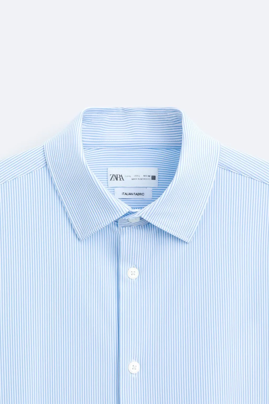 New CAMISA ELÁSTICA RAYAS Hombre Camisas