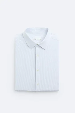Online CAMISA ELÁSTICA RAYAS Hombre Camisas