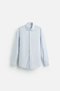 Fashion CAMISA ELÁSTICA RAYAS Hombre Camisas