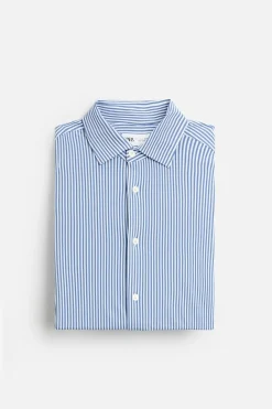 Fashion CAMISA ELÁSTICA RAYAS Hombre Camisas