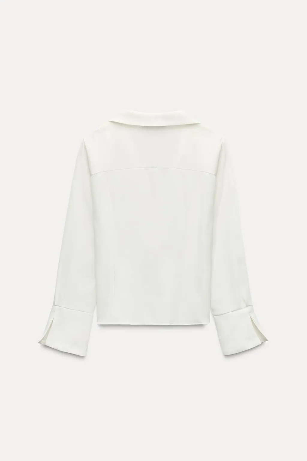 Online CAMISA ENTALLADA CORCHETES OCULTOS Mujer Camisas / Blusas