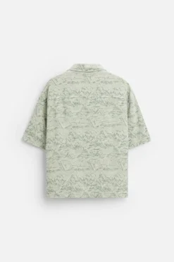 Fashion CAMISA ESTAMPADA Hombre Camisas