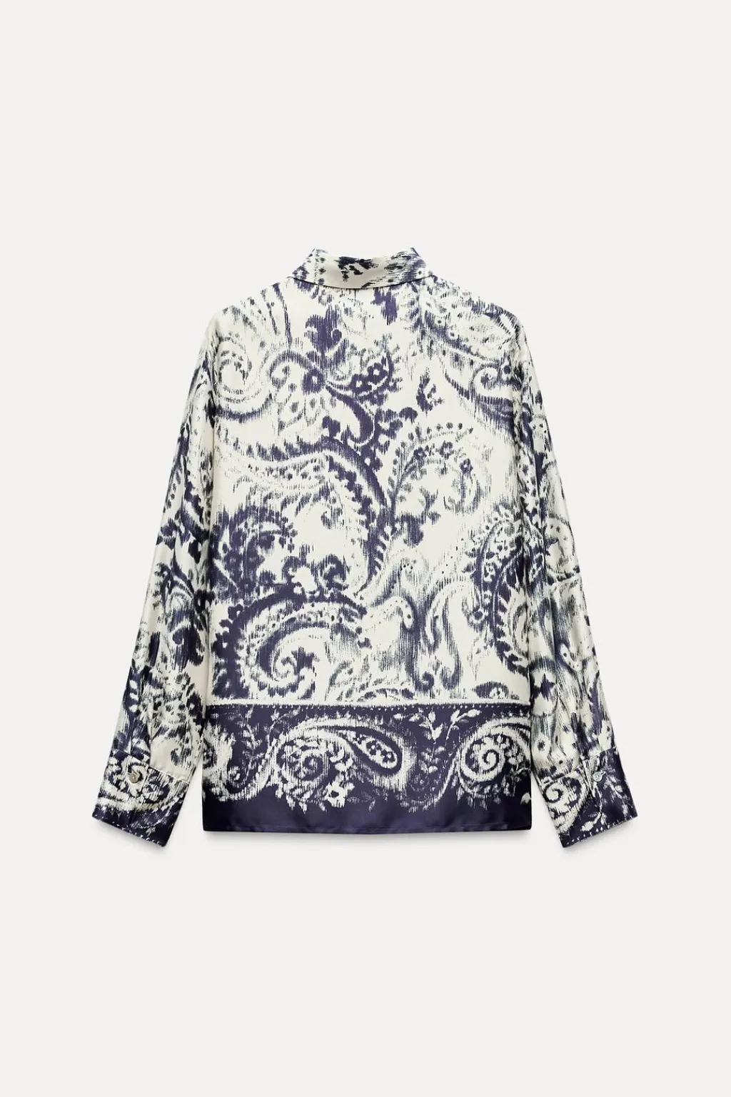 New CAMISA ESTAMPADA ABERTURAS Mujer Camisas / Blusas