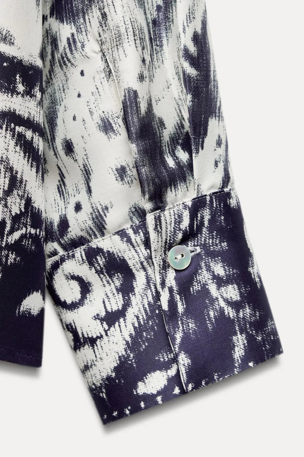 New CAMISA ESTAMPADA ABERTURAS Mujer Camisas / Blusas